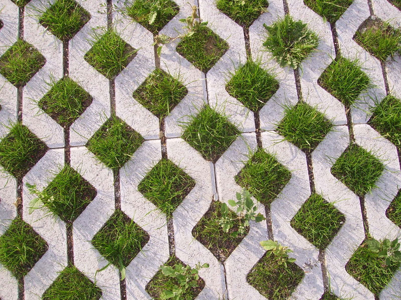 grila iarba din beton